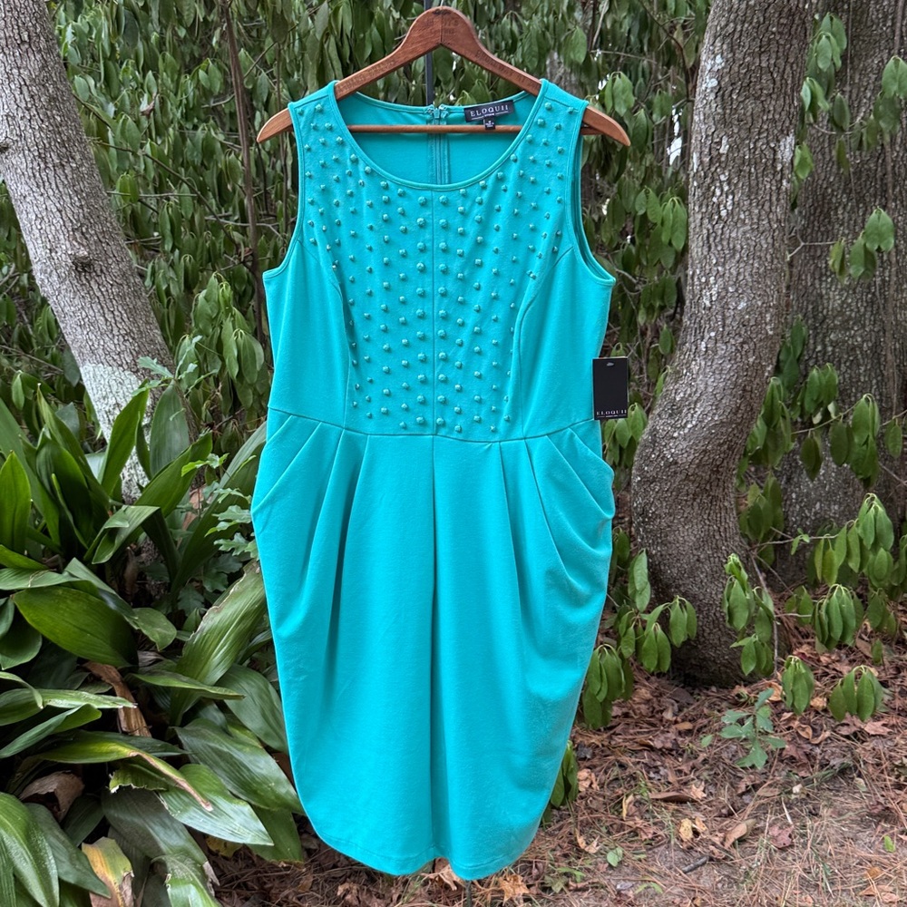 Eloquii Studio Jeweled Dress